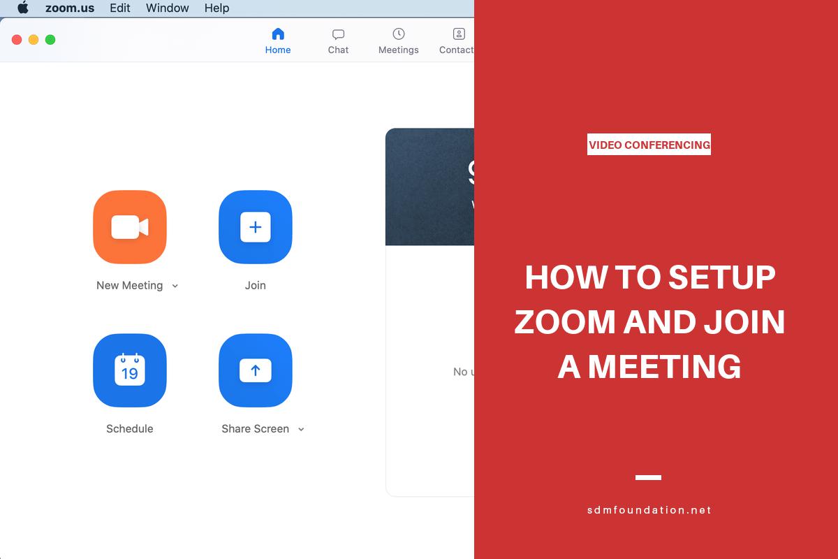 how do i set up a zoom meeting