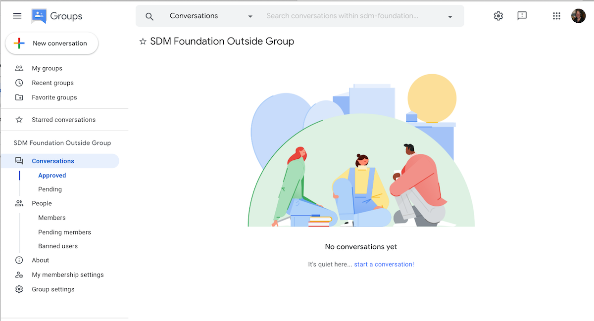 How To Use Google Groups - SDM Foundation